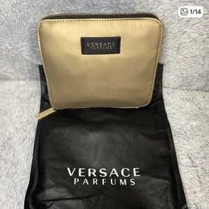 Versace Black Polyester Bag